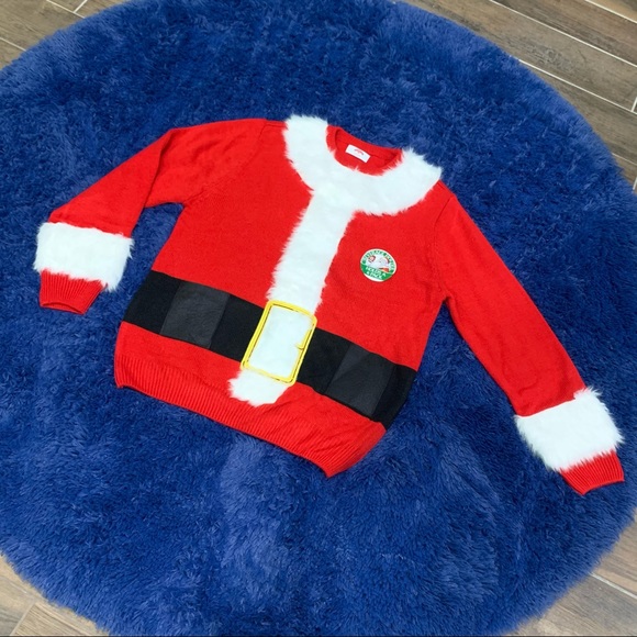 Santa Beer Holster Ugly Christmas Sweater - Picture 2 of 9